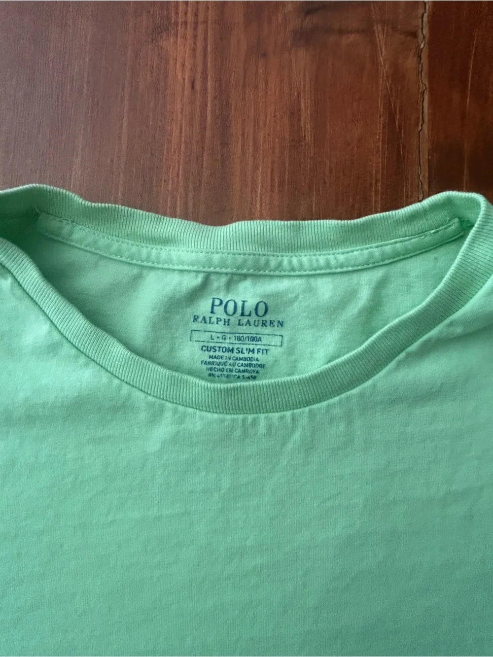 2 Polo by Ralph Lauren Mint Green Crewneck Tee & Black /Mint Green Pony Tee
